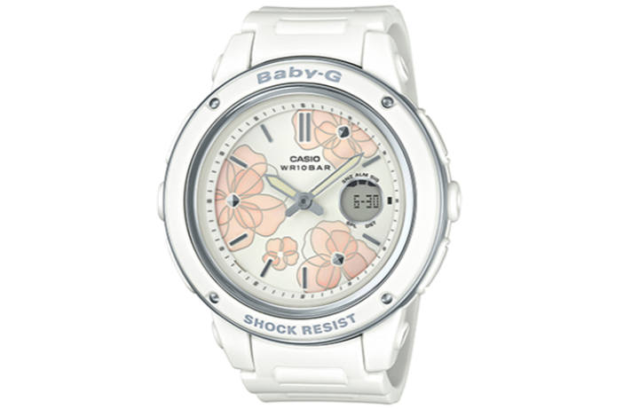 CASIO CASIO Women's BABY-G White Watch BGA-150FL-7A