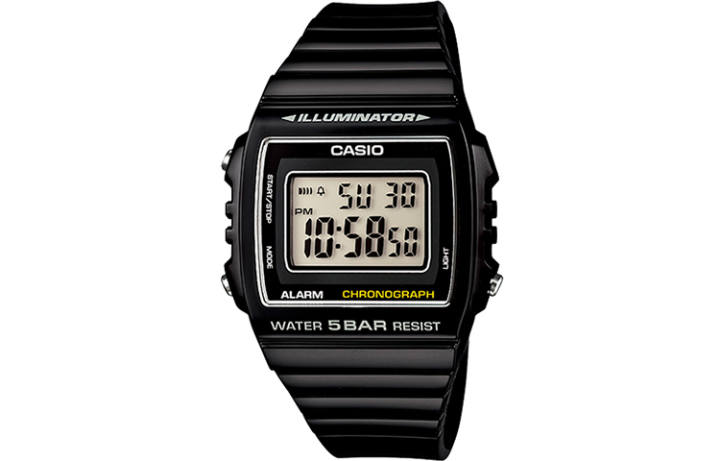 CASIO CASIO Unisex YOUTH Black Watch W-215H-1A