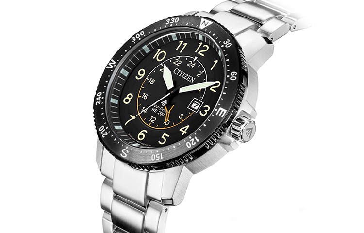 CITIZEN Ecology Drive Collection Light Powered Quartz Movement Stainless Steel Strap Watch