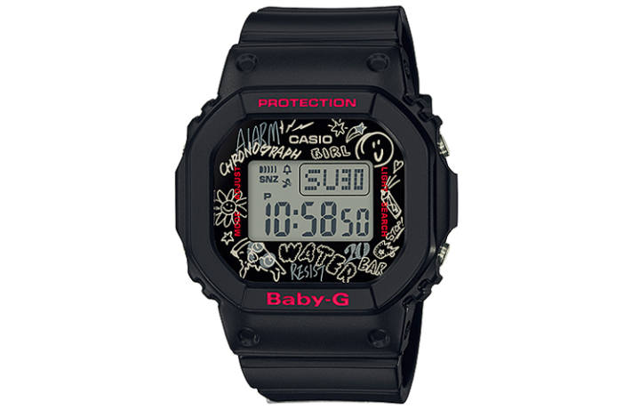 CASIO CASIO Women's BABY-G Black Watch BGD-560SK-1
