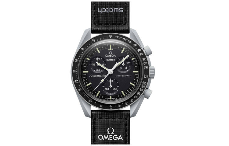 SWATCH X Omega Bioceramic MoonSWATCH Mission To The Moon SO33M100