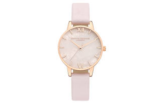 OLIVIA·BURTON Wrist Watches Quartz Movement Stainless Steel Strap Gold Dial Women's Watch