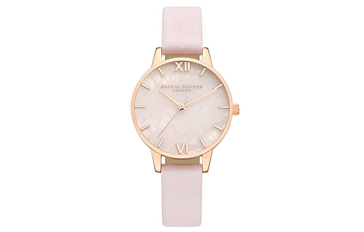 OLIVIA·BURTON Wrist Watches Quartz Movement Stainless Steel Strap Gold Dial Women's Watch