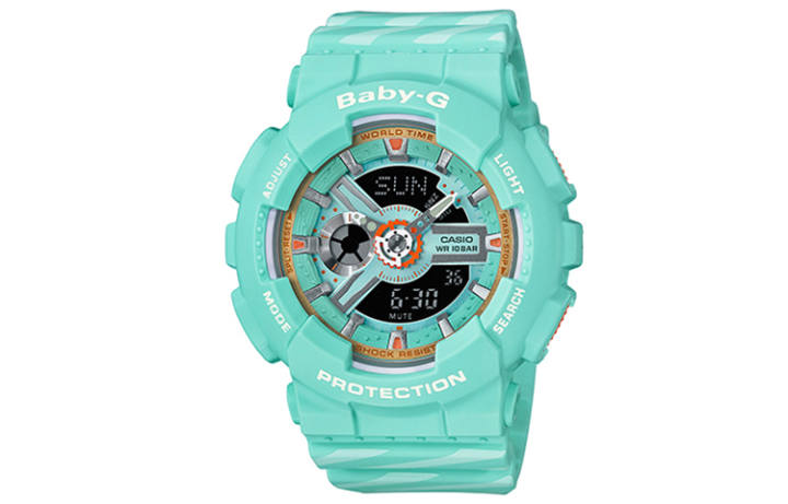 CASIO CASIO Women's BABY-G Green Watch BA-110CH-3A