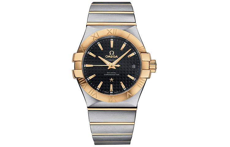 OMEGA Constellation Collection Zodiac Watch Mechanical Movement Men's Watches Watch 35mm Black Dial