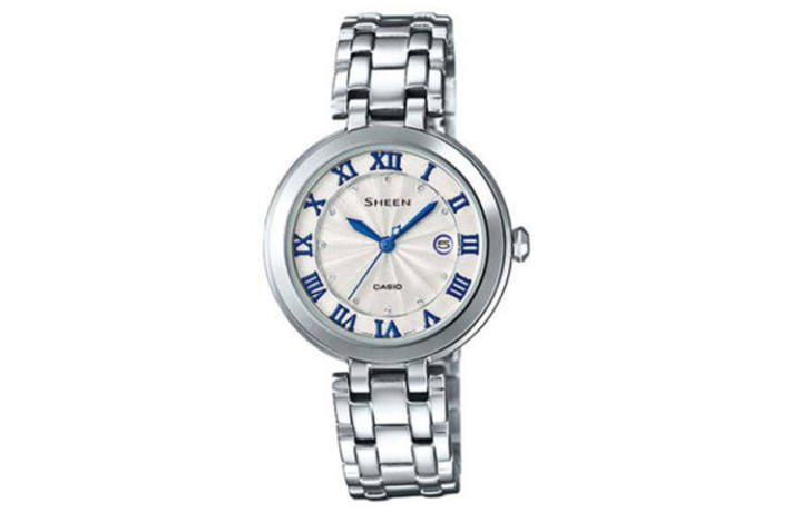 CASIO CASIO Women's SHEEN Silver Watch SHE-4033D-7A
