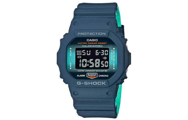 CASIO CASIO Men G-SQUAD Series 51.2mm Blue Watch DW-5600CC-2DR