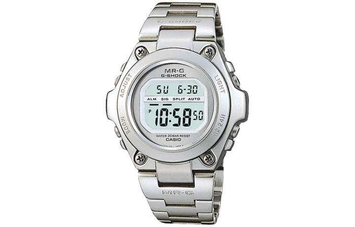 CASIO CASIO Men MR-G Series Silver Watch MRG-100-7