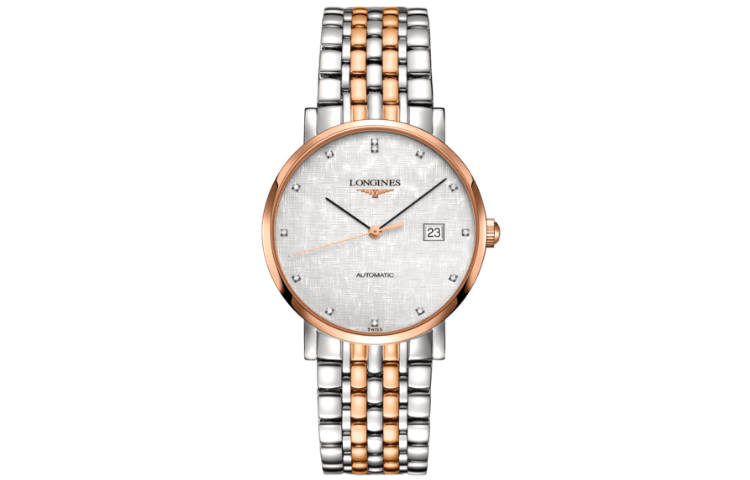 LONGINES Boya Collection Automatic Mechanical Movement Men's Watch 39mm Mother of Pearl Color Watch Dial