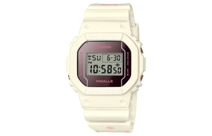 CASIO CASIO Women's G-SQUAD Series Red Watch DW-5600PGW-7PR