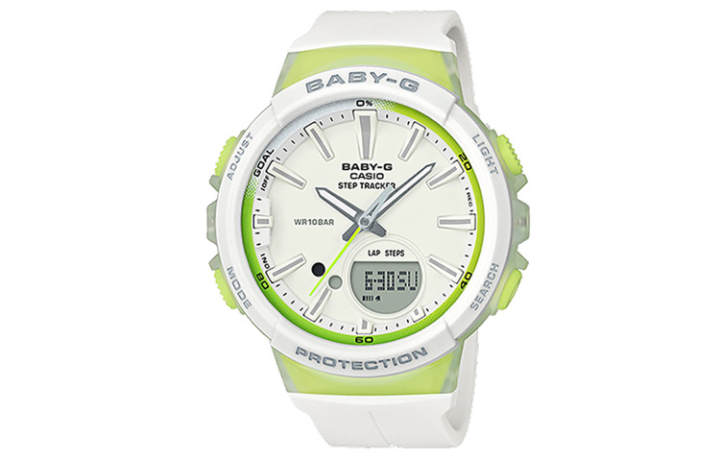 CASIO CASIO Women's BABY-G White Watch BGS-100-7A2