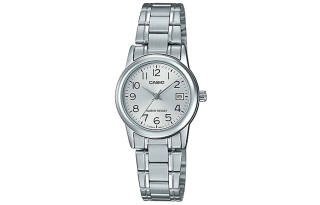 CASIO Women's Standard Series Silver Watch LTP-V002D-7B