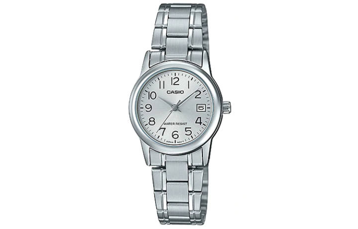 CASIO CASIO Women's Standard Series Silver Watch LTP-V002D-7B