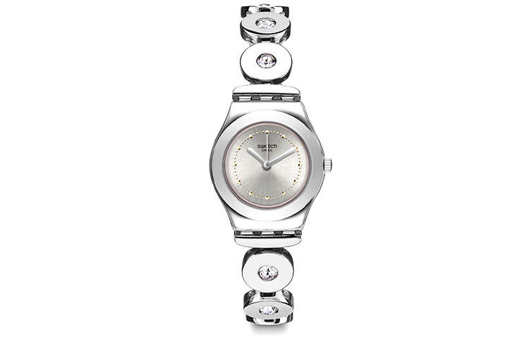 SWATCH Women's Silver Watch YSS317G