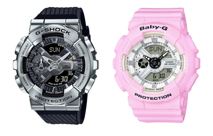 CASIO CASIO Unisex Pair Table Series Black Watch