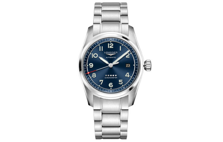 LONGINES Spirit Collection Automatic Mechanical Movement Men's Watches Watch 40mm Blue Dial Stainless Steel Case