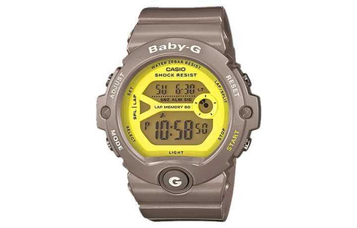 CASIO CASIO Women's BABY-G 45mm Yellow Watch BG-6903-8D