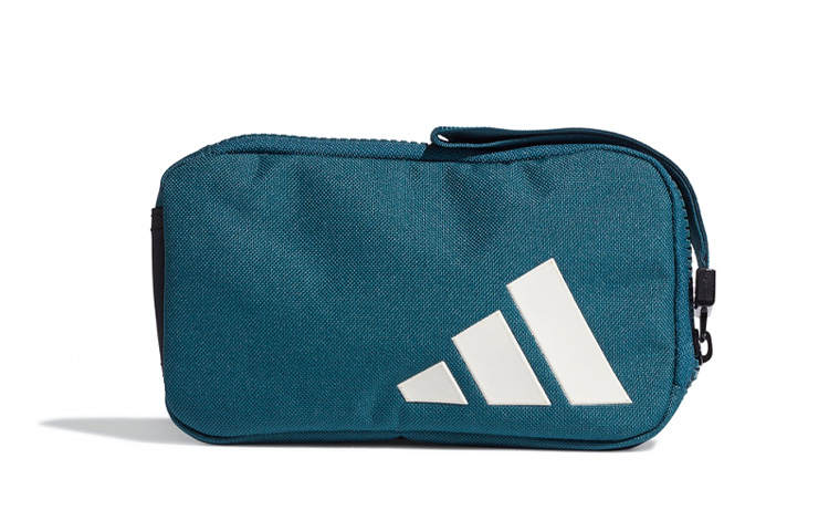 Adidas Adidas Polyester Clutch Handbag Regular Women's Water Duck Green/Bauxite Brown