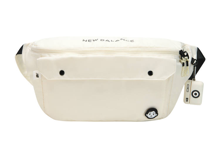 New Balance New Balance Noritake Collaboration Fabric Shoulder Bag, Crossbody Bag, Fanny Pack Regular Unisex Ivory White