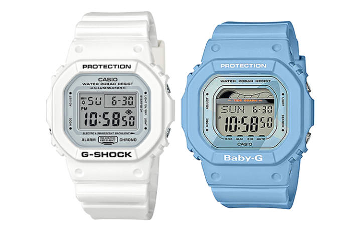 CASIO CASIO Unisex Pair Table Series 42.8mm White Watch