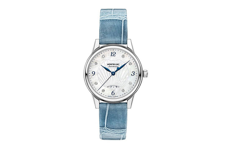 MONTBLANC Sunrise Collection Automatic Mechanical Movement Women's Watch 30mm White Dial