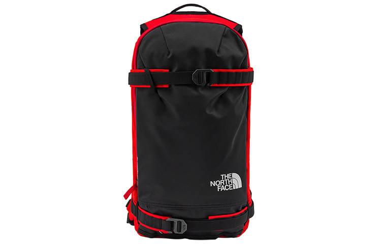 THE NORTH FACE 18L Backpack Outdoor Bag Polyester Red & Black Unisex