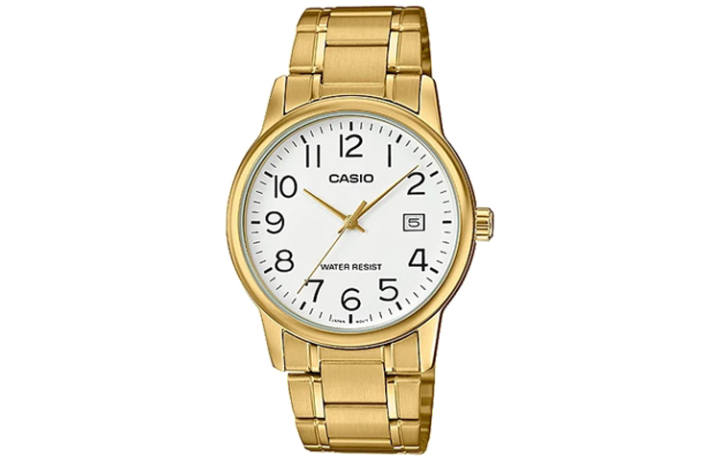 CASIO CASIO Men Standard Series Silver Watch MTP-V002G-7B2