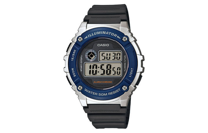 CASIO CASIO Men YOUTH Black Watch W-216H-2AVDF