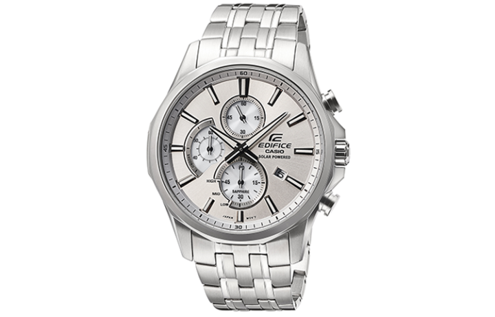 CASIO CASIO Men EDIFICE 44.9mm Silver Watch