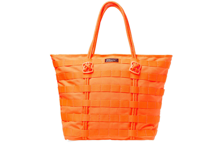 Nike Nike Air Tote Bag Polyester Tote Bag, Shopping Bag, Shoulder Bag, Handbag Regular Unisex Bright Orange