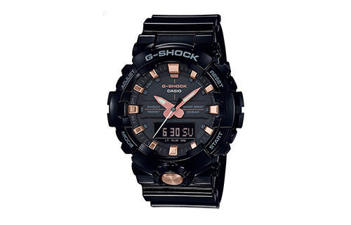 CASIO CASIO G SHOCK 200m Waterproof Quartz Movement Resin Strap Watch Men's Watches Black Dial