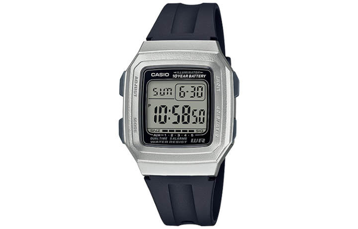 CASIO CASIO Unisex YOUTH 41mm Gray Watch F-201WAM-7A