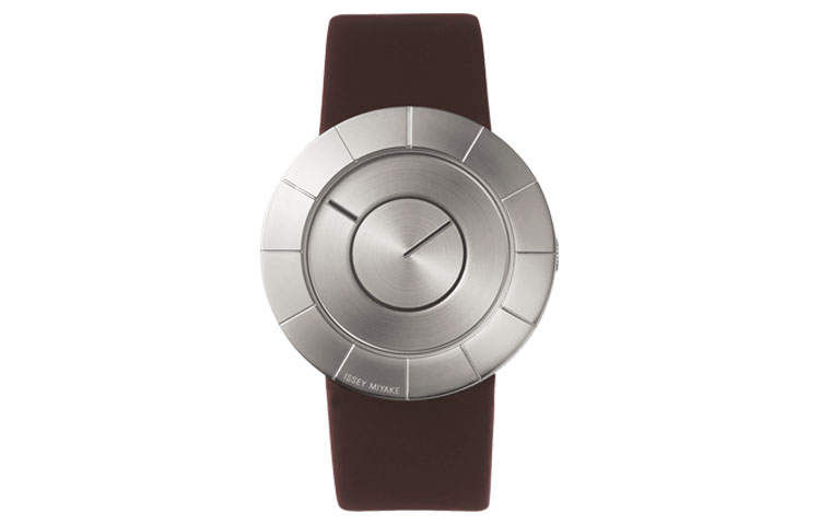 ISSEY MIYAKE To Water Resistant For Everyday Use Quartz Movement Genuine Leather Strap Watch Unisex