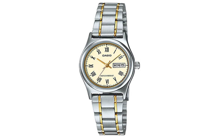 CASIO CASIO STANDARD Quartz Movement Stainless Steel Strap Watch Women's Watch Silver Dial