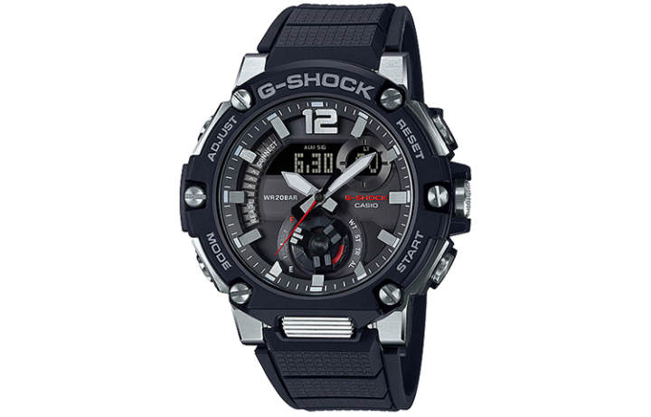 CASIO CASIO Men G-STEEL Series Black Watch GST-B300-1A