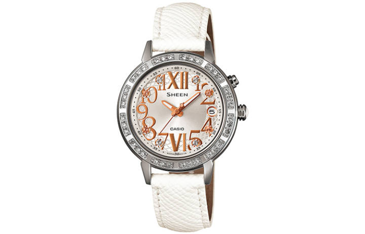 CASIO CASIO Women's SHEEN Silver Watch SHE-4031L-7AU