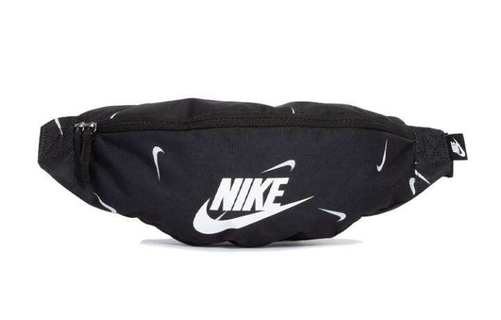 Nike Nike Heritage Polyester Crossbody Bag, Sling Bag, Fanny Pack Unisex Black