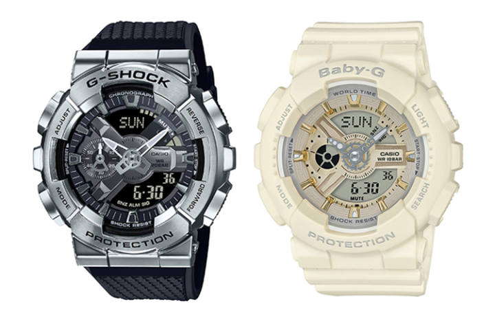 CASIO CASIO Unisex Pair Table Series Black Watch