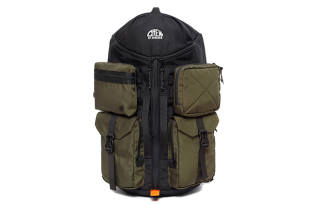 Subcrew Military Urban Techwear Collection Athleisure Polyester Backpack Travel Bag Regular Men's Military Black