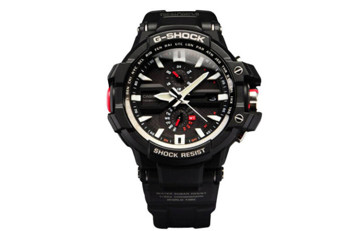 CASIO CASIO G SHOCK Collection Aviation Collection Quartz Movement Resin Strap Watch Men's Watches