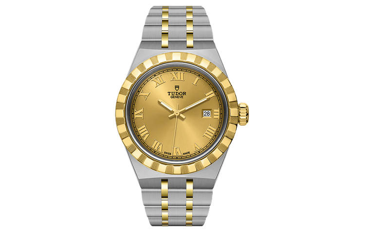TUDOR Royal Collection Automatic Mechanical Movement 100m Waterproof Women's Watch 28mm Gold Dial
