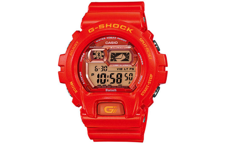 CASIO CASIO Women's Liquid Crystal/Analog Dual Display Series Red Watch GB-X6900-4