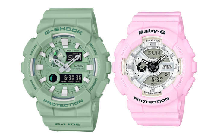 CASIO CASIO Unisex Pair Table Series Green Watch