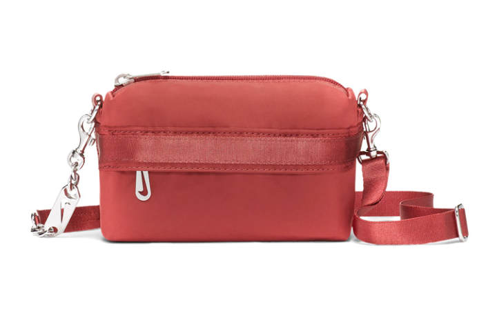 Nike Nike Polyester Shoulder Bag, Crossbody Bag Regular Women's Rusty Pink Color