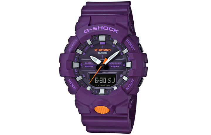 CASIO CASIO Men Purple Watch GA-800SC-6A