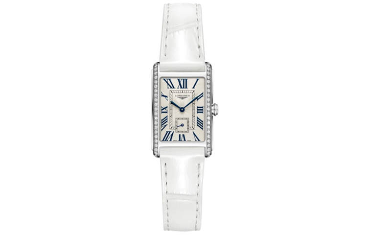 LONGINES DolceVita Collection Quartz Movement Women's Watch 20.8*32mm White Dial Stainless Steel Case