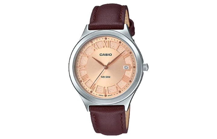 CASIO CASIO Women's Standard Series Gold Watch LTP-E141L-5A