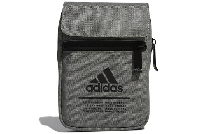 Adidas Adidas Nylon Shoulder Bag Regular Unisex Gray Relic Green
