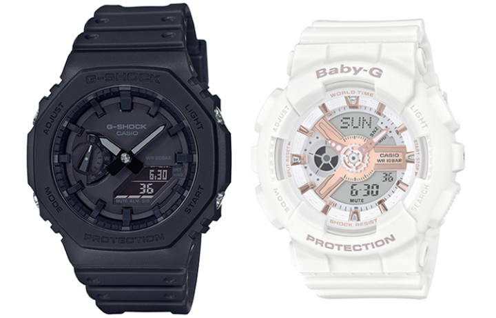CASIO CASIO Unisex Pair Table Series Black Watch