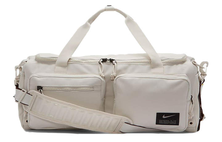 Nike Nike Polyester Luggage Bag, Travel Bag, Gym Bag Small Unisex Light Stone Umber